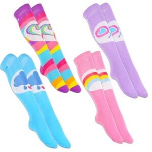 4 Pairs Care Bears Socks